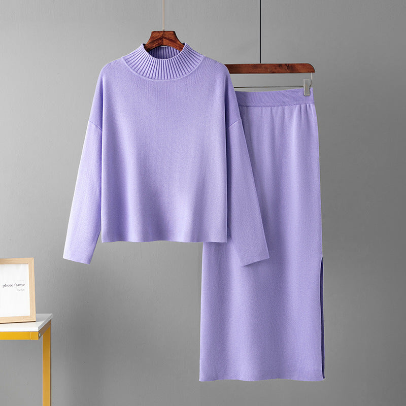 Women's Fashion Two-piece Set Sweater Grayceful LLC