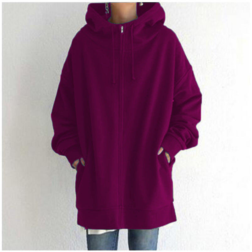 Women's Fuzzy Hoodies Long Sport Pullover Hoodie Full-Zip Hoodie Sweatshirt See size chart under “more details” The Fashion Celestial