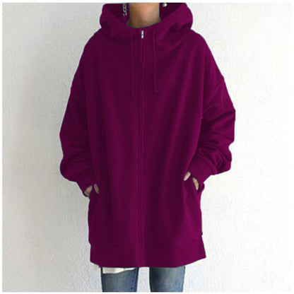 Women's Fuzzy Hoodies Long Sport Pullover Hoodie Full-Zip Hoodie Sweatshirt See size chart under “more details” The Fashion Celestial