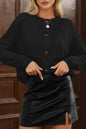 Textured Knit Button-Up Long Sleeve Cardigan Shop Style & More | Fresh Looks, Everyday Deals & Free Shipping