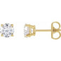 14K Yellow 3 CTW Lab-Grown Diamond Earrings Ethereal Legacy Boutiques