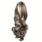 Claw Clip In Body Wave Hair Extensions Long Curly Wavy Ponytail Hair Extensions Synthetic Hair Pieces for Women Girls, Quick Hairstyle, Clip In Hair, Fashionable Wig, Loose Wave, Durable Clipins, Highquality Extensions, Wavy NovaCart