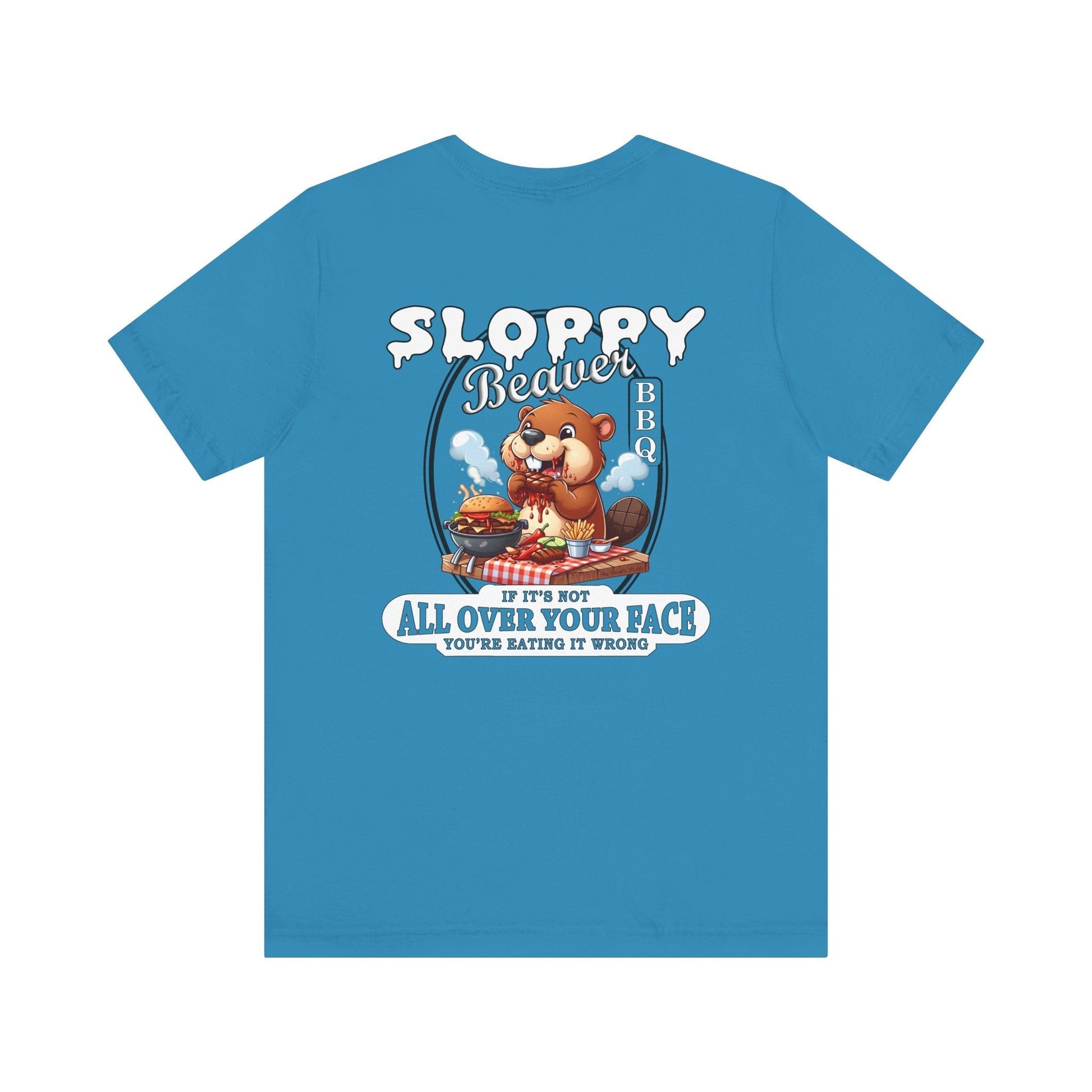 Sloppy Beaver BBQ Back T-Shirt The Devil's Pickle