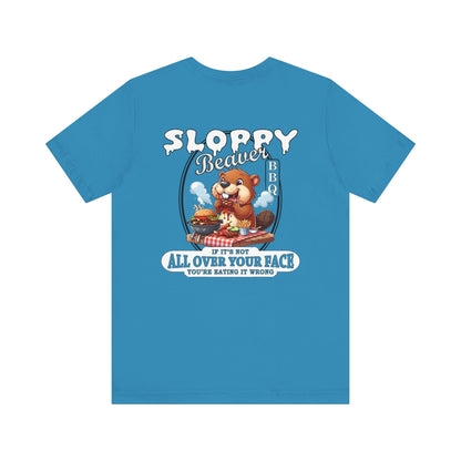 Sloppy Beaver BBQ Back T-Shirt The Devil's Pickle