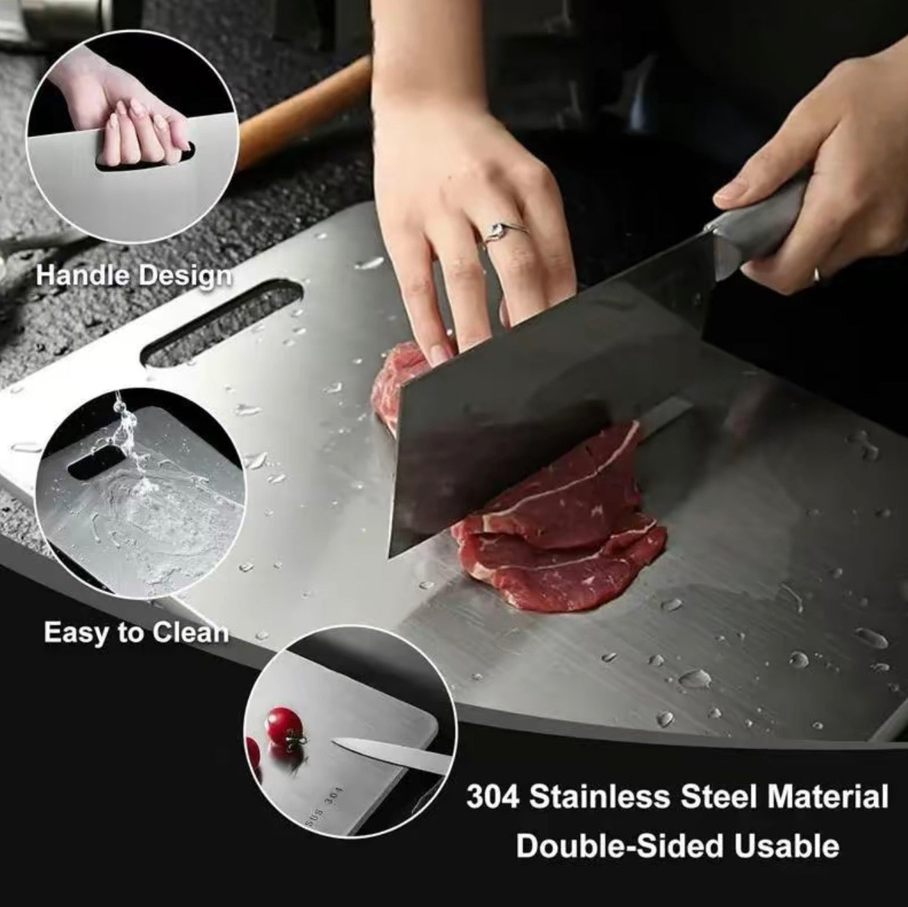 ChopLuxe Stainless Board