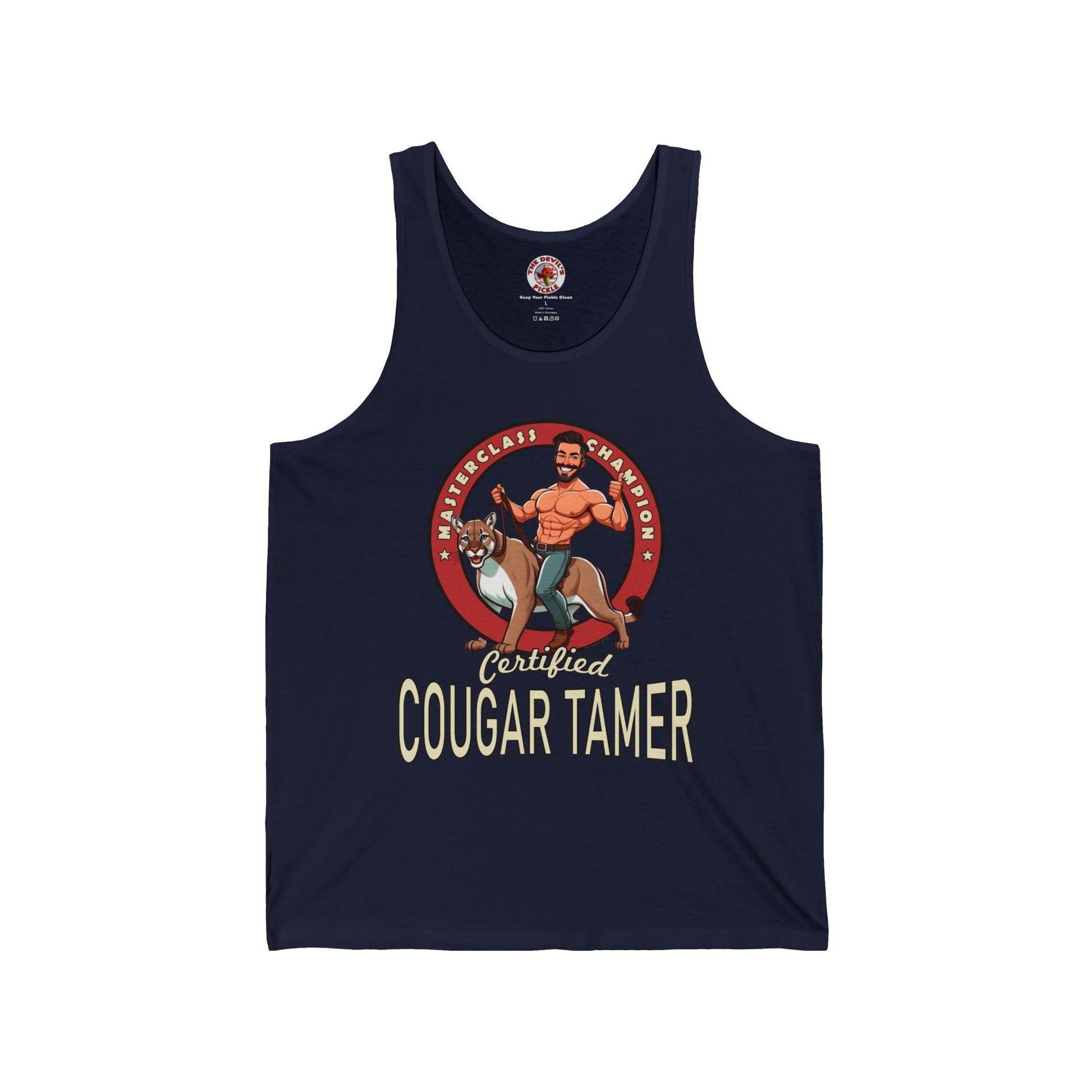 Certified Cougar Tamer Tank Top The Devil's Pickle