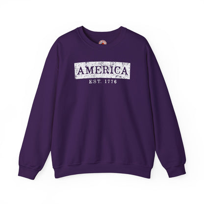 America Est. 1776 Crewneck Sweatshirt The Devil's Pickle