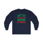 Don't Get Your Tinsel In A Tangle Long Sleeve Tee The Devil's Pickle