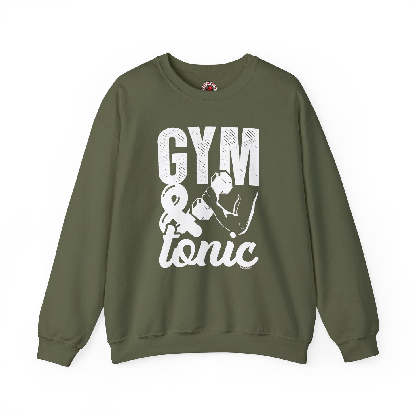 Gym and Tonic Crewneck Sweatshirt The Devil's Pickle