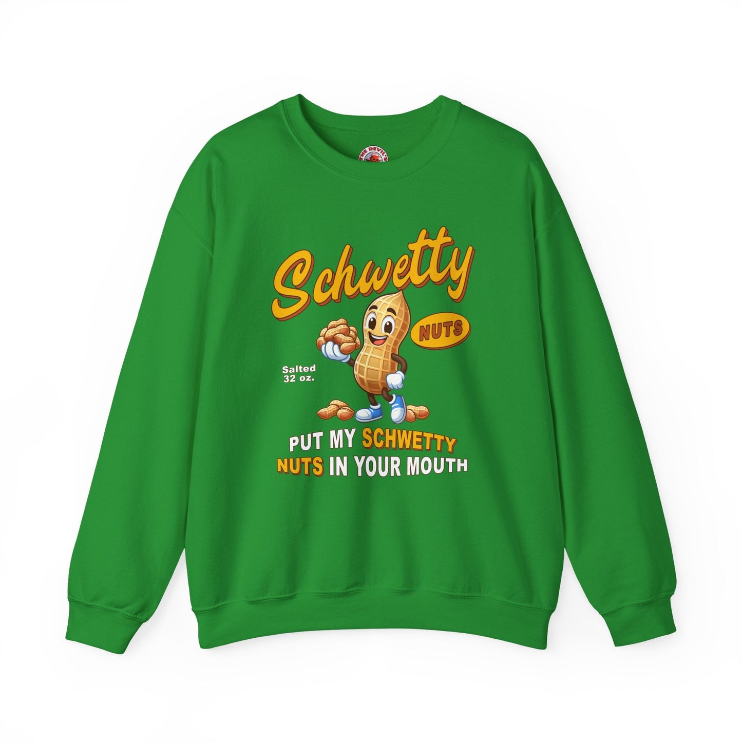 Schwetty Nuts Crewneck Sweatshirt The Devil's Pickle