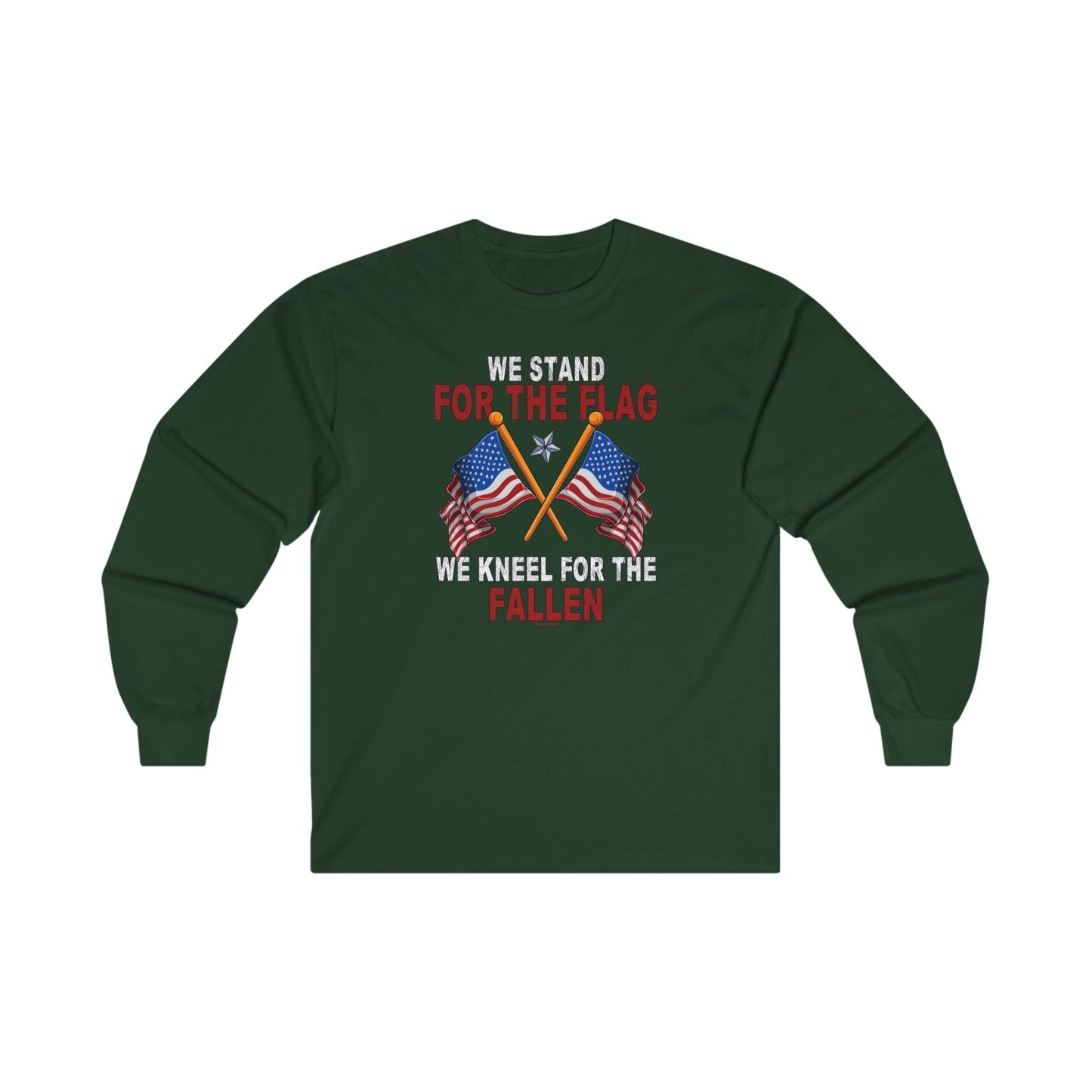 We Stand For The Flag Long Sleeve Tee The Devil's Pickle