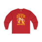 Football Beer and Happiness Long Sleeve Tee The Devil's Pickle