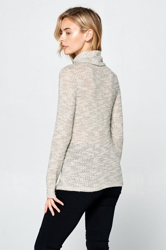LONG SLEEVE KNIT TURTLENECK TOP Shop Style & More | Fresh Looks, Everyday Deals & Free Shipping