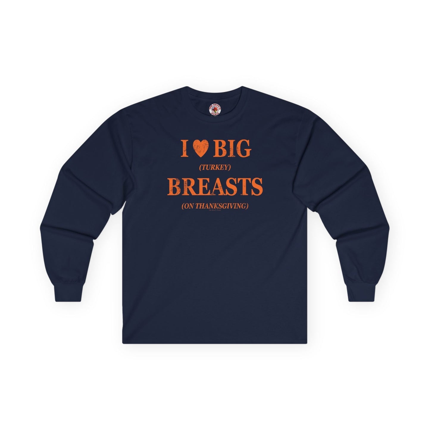 I Heart Big Breasts Long Sleeve Tee The Devil's Pickle
