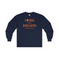 I Heart Big Breasts Long Sleeve Tee The Devil's Pickle