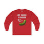 My Pickle Is Bigger Than Yours Long Sleeve Tee The Devil's Pickle