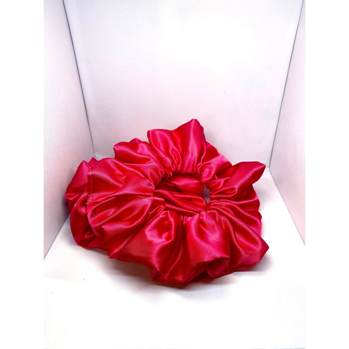 Hot Pink Silk Scrunchie Enchanted Scrunch