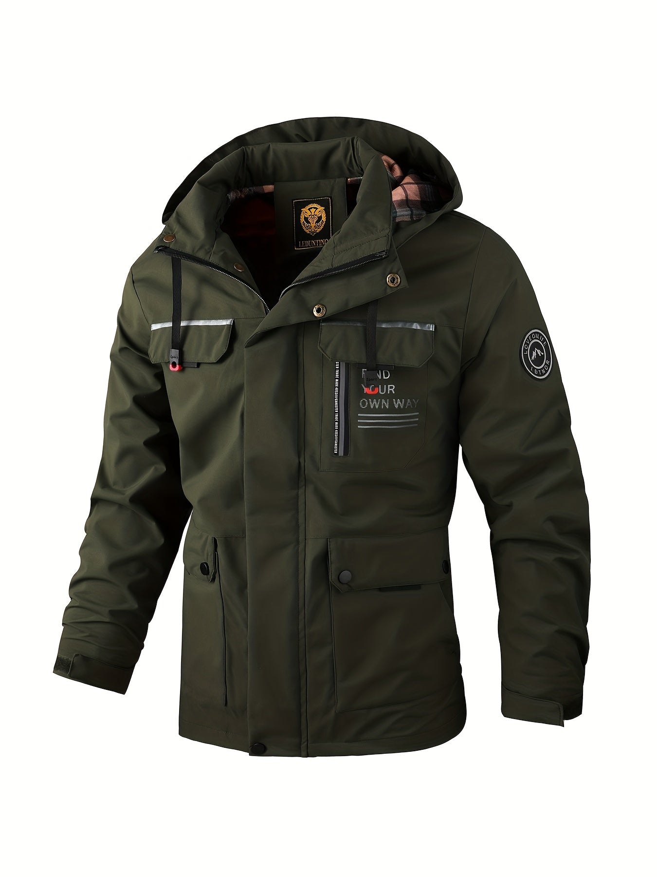 Spring and Summer Men's Fashion Casual Windbreaker Pilot Jacket Outdoor Sports Jacket NovaCart