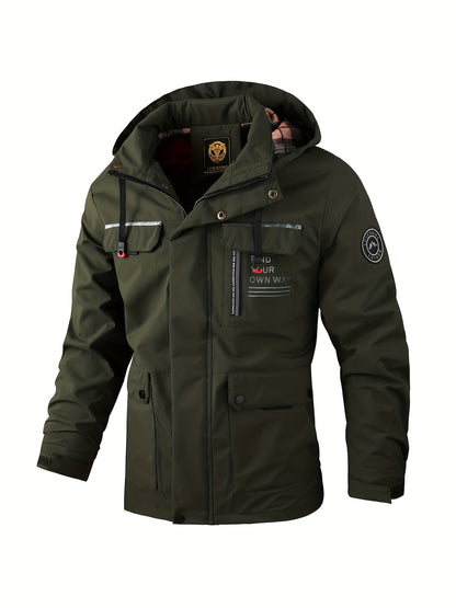 Spring and Summer Men's Fashion Casual Windbreaker Pilot Jacket Outdoor Sports Jacket NovaCart