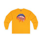American Flag Lips Long Sleeve Tee The Devil's Pickle
