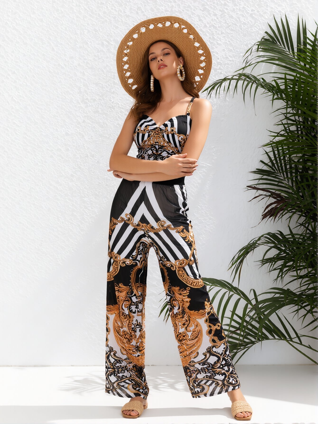 Women's Plus Size Casual Swimwear Set – Beach Vacation FitiqueFit