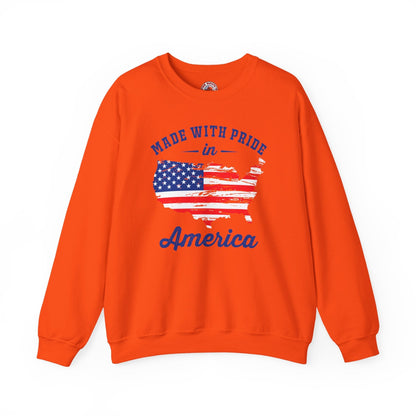 Made With Pride In America Crewneck Sweatshirt The Devil's Pickle