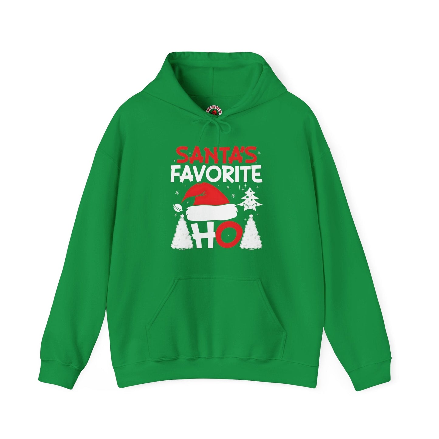 Santa's Favorite Ho Hooded Sweatshirt The Devil's Pickle
