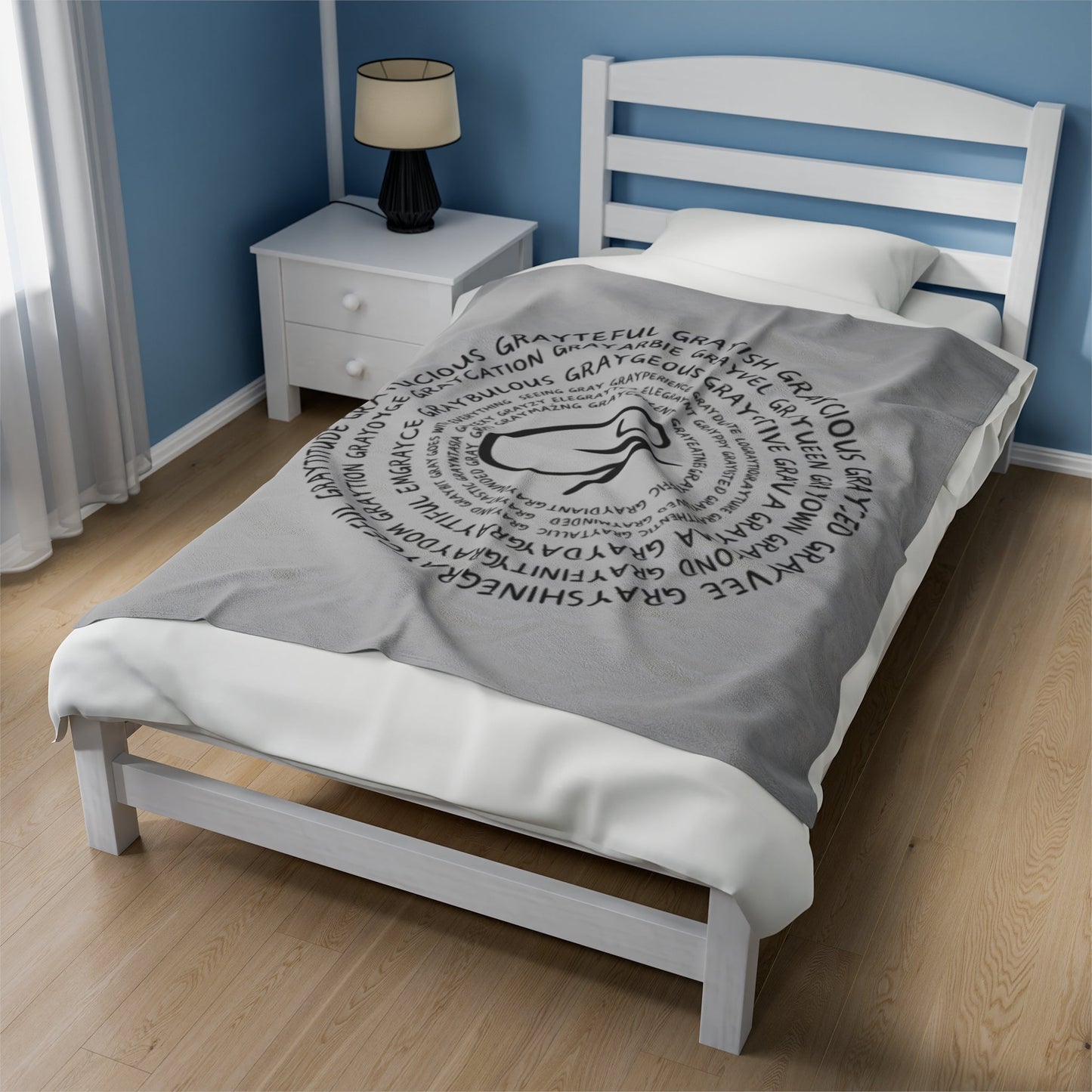 Velveteen Plush Blanket Grayceful signature Grayceful LLC