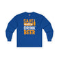 Save Water Drink Beer Long Sleeve Tee The Devil's Pickle