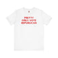 Pretty Girls Vote Republican T-Shirt. The Devil's Pickle