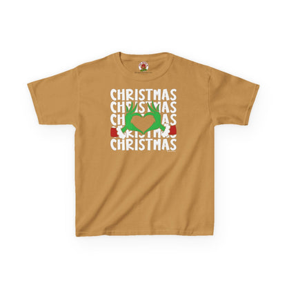 Christmas Heart Kids Tee The Devil's Pickle