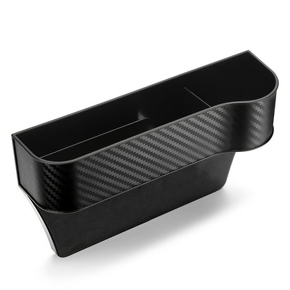Car Seat Gap Organizer with Cup Holder - Lightweight ABS Storage Box for Console Side Pockets, Front Seat Accessory for Enhanced Organization, Car Storag NovaCart