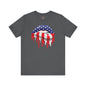 American Flag Lips T-Shirt The Devil's Pickle
