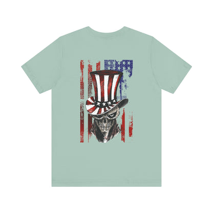 Patriotic Skull T-Shirt The Devil's Pickle