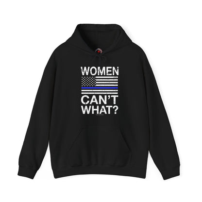 Women Can't What Hooded Sweatshirt The Devil's Pickle