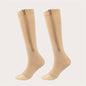 Toeless Compression Socks With Side Zipper For All Day Wear, Sports Socks NovaCart