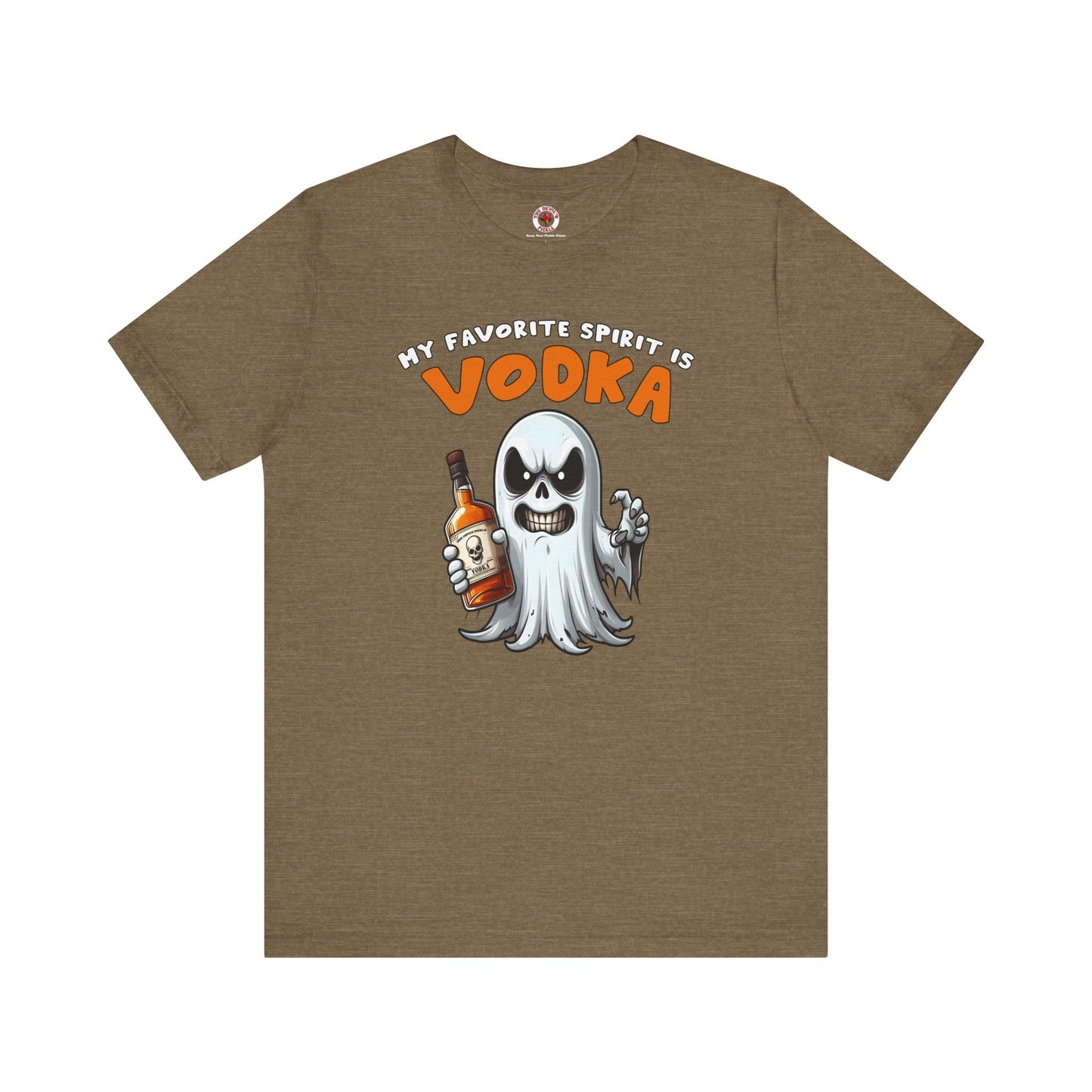 My Favorite Spirit Is Vodka T-Shirt The Devil's Pickle