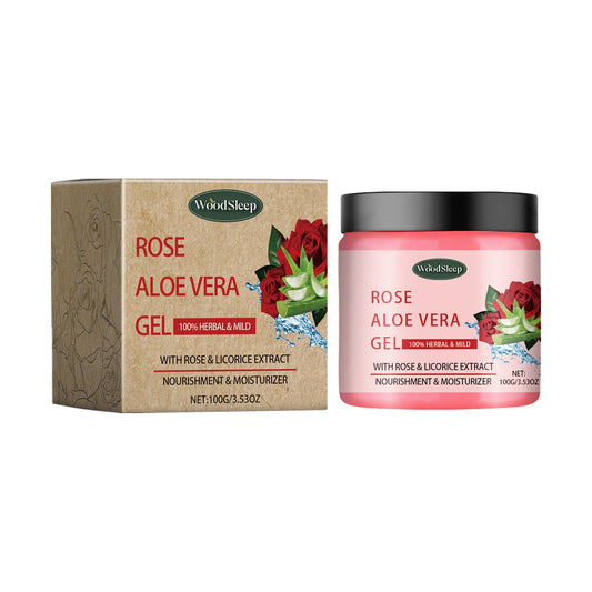 Rose Aloe Vera Water Hydrating Cream Firming And Moisturizing Tender Skin Gentle Moisturizing Repair Cream V.I.P Digital Presence