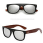 Bamboo Wooden Arms Sunglasses Men Women Black Sunglass FitiqueFit