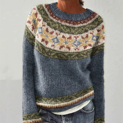 Women’s Fashionable Pullover Sweater Top | Cozy Everyday Knit FitiqueFit
