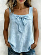 Women's Square-Neck Wide-Strap Sleeveless Tank Top FitiqueFit