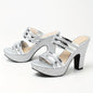 Elegant Comfort  Style Chunky Heel