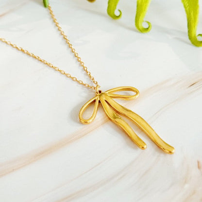 Stylist Bow Pendant Necklace Shop Style & More | Fresh Looks, Everyday Deals & Free Shipping