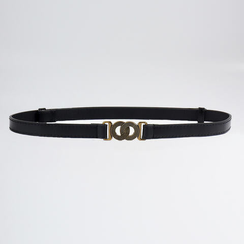 ElegantStyle Alloy Buckle PU Belt – Chic and Versatile Accessory See size chart under “more details” The Fashion Celestial
