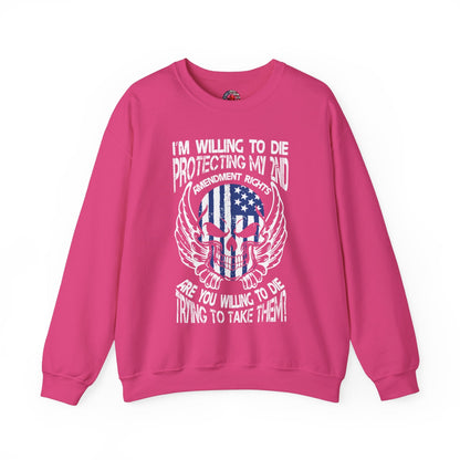 Protecting My 2nd Amendment Rights Crewneck Sweatshirt