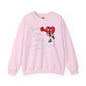 You Give Me A Heart On Crewneck Sweatshirt The Devil's Pickle