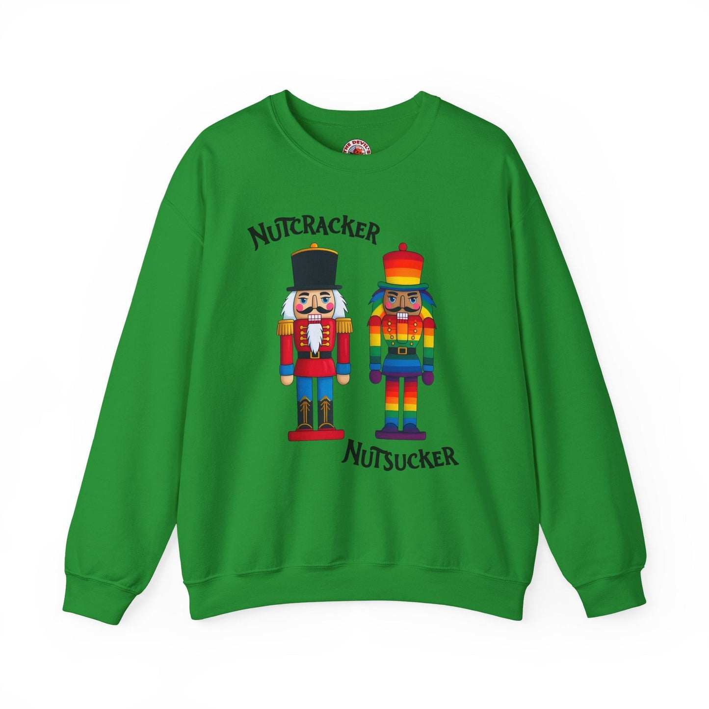 Nutcracker or Nutsucker Crewneck Sweatshirt The Devil's Pickle