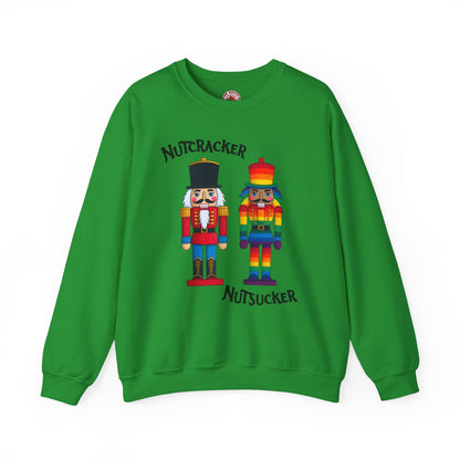 Nutcracker or Nutsucker Crewneck Sweatshirt The Devil's Pickle