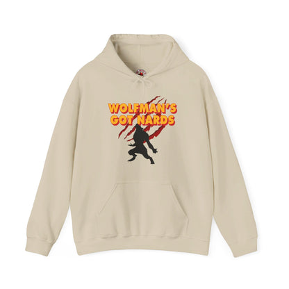 Wolfman's Got Nards Hooded Sweatshirt The Devil's Pickle