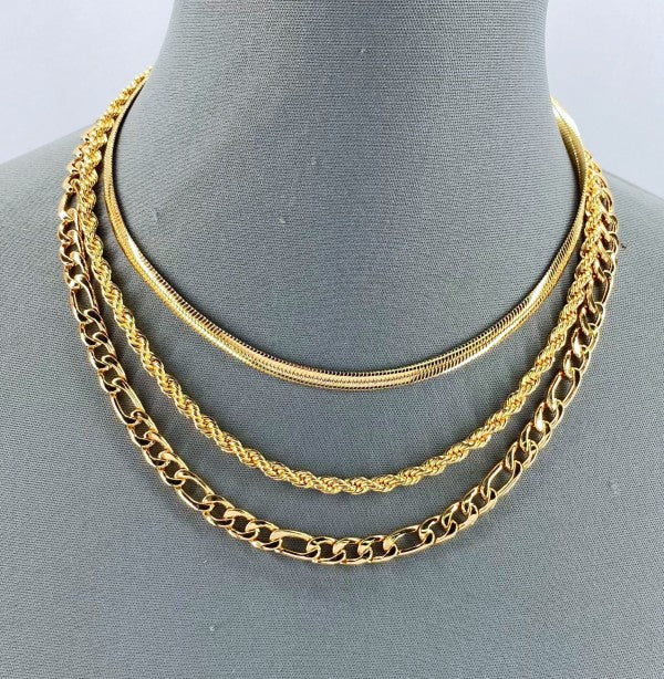 Multi Layered Necklace Herringbone, Rope Figaroo Shop Style & More | Fresh Looks, Everyday Deals & Free Shipping